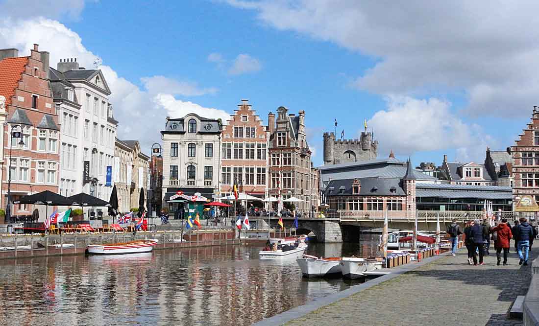 Huur een boot in België en ontdek Gent